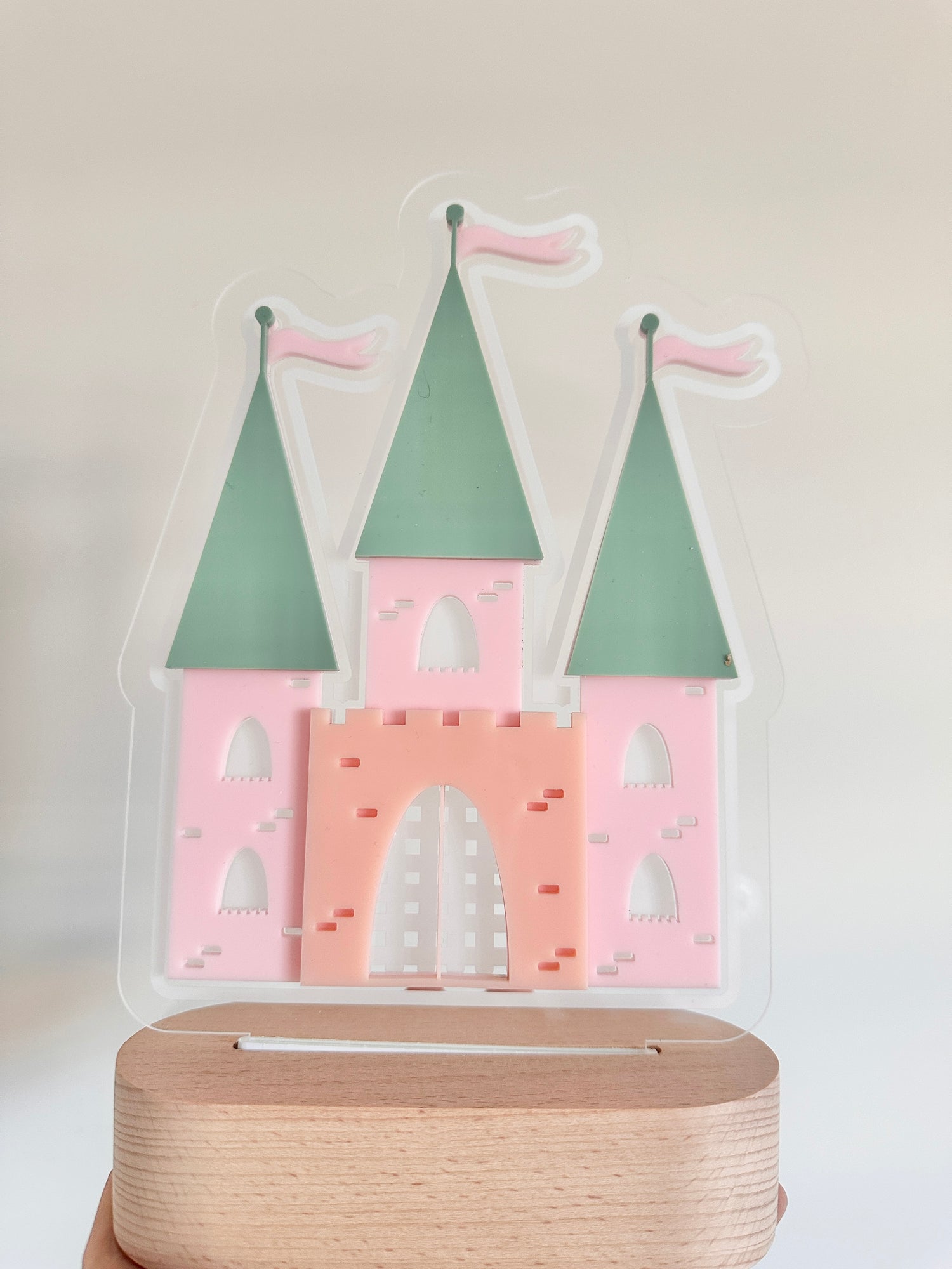 Colour POP Magical Castle Night Light – Customisable LED Fantasy Lamp