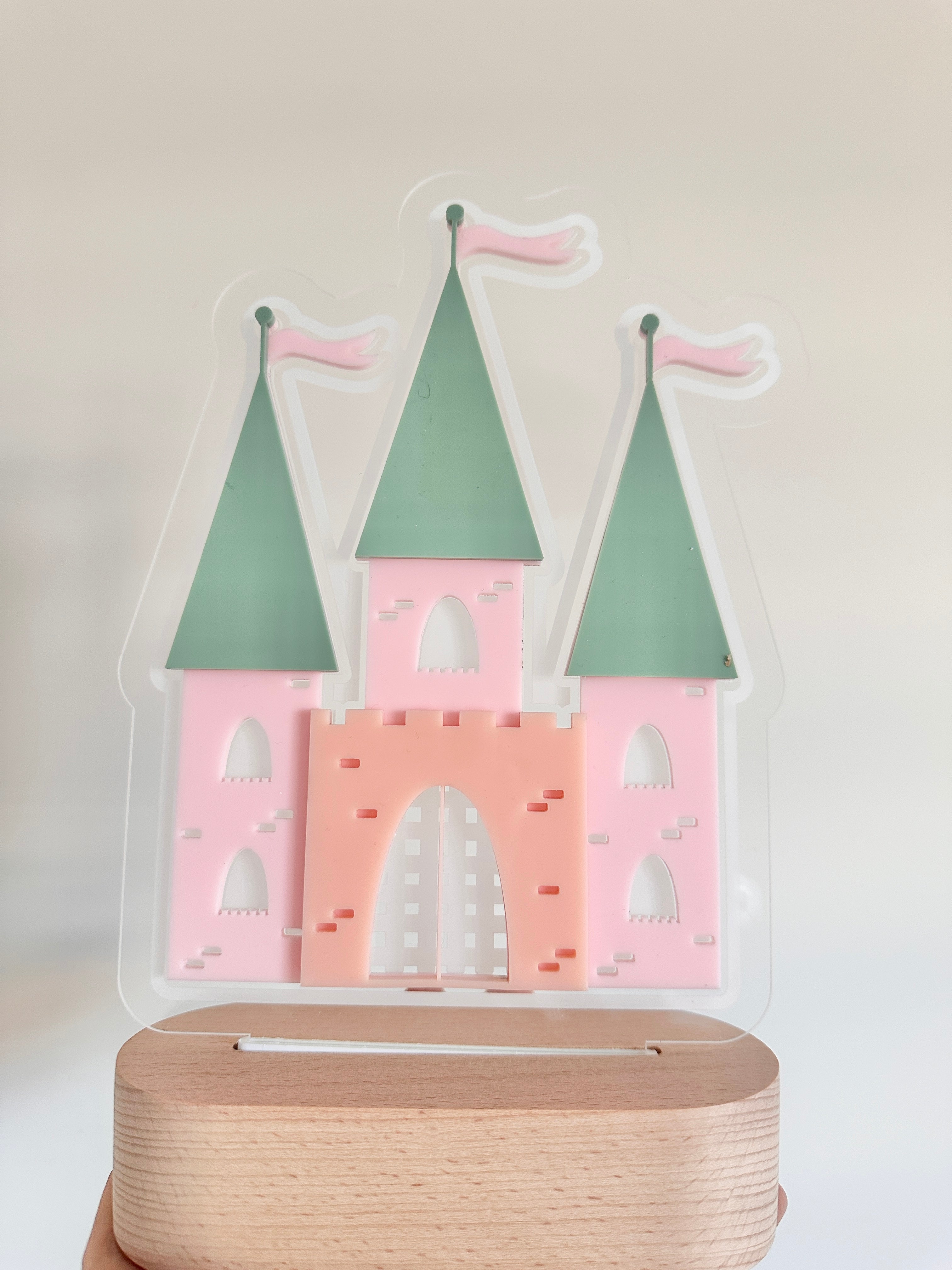 Colour POP Magical Castle Night Light – Customisable LED Fantasy Lamp