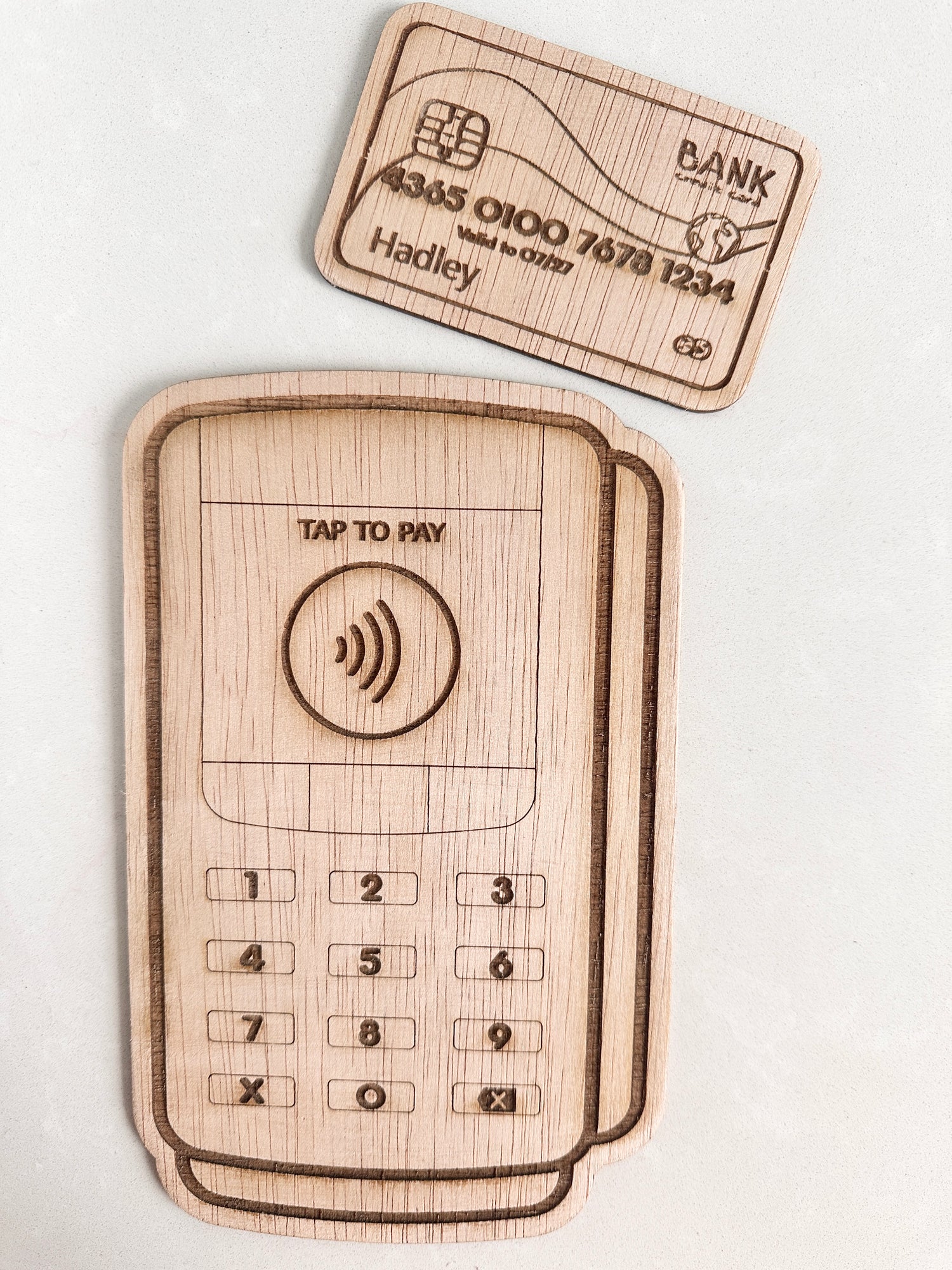 Play EFTPOS Machine – Tap &amp; Go + Custom Card Set