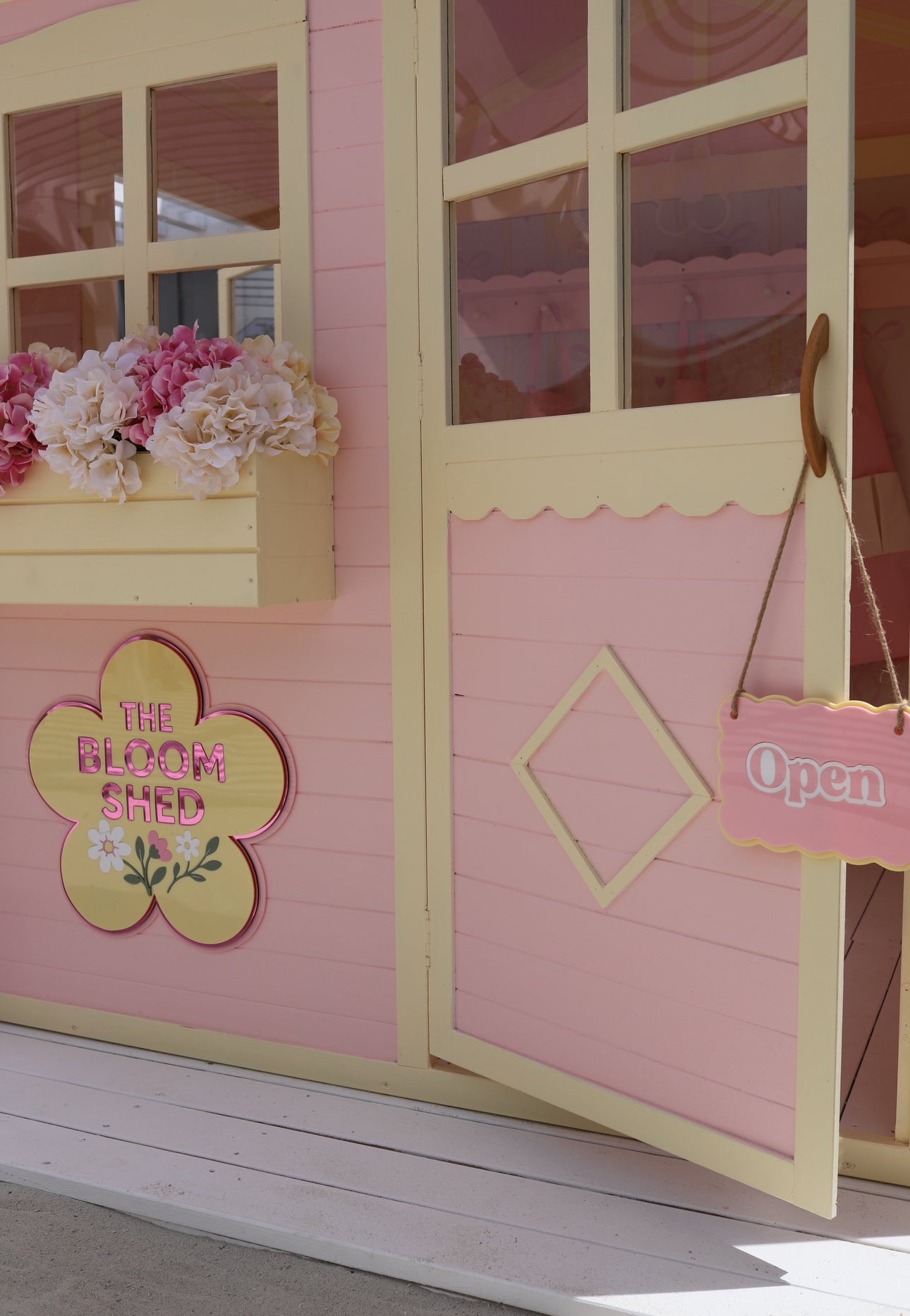 The Bloom Shed Cubby Sign