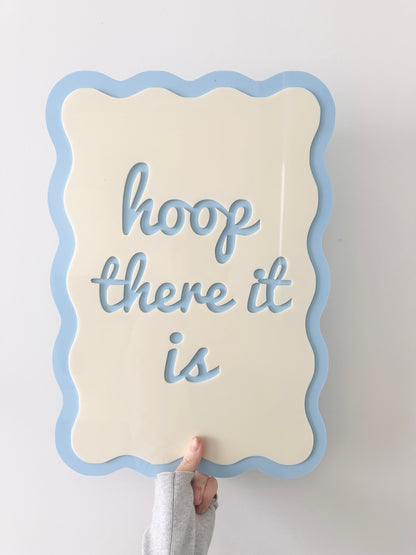 Wavy Wall Quotes Acrylic Art
