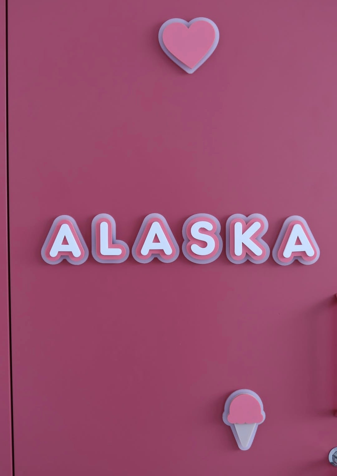 Letter Locker Magnets