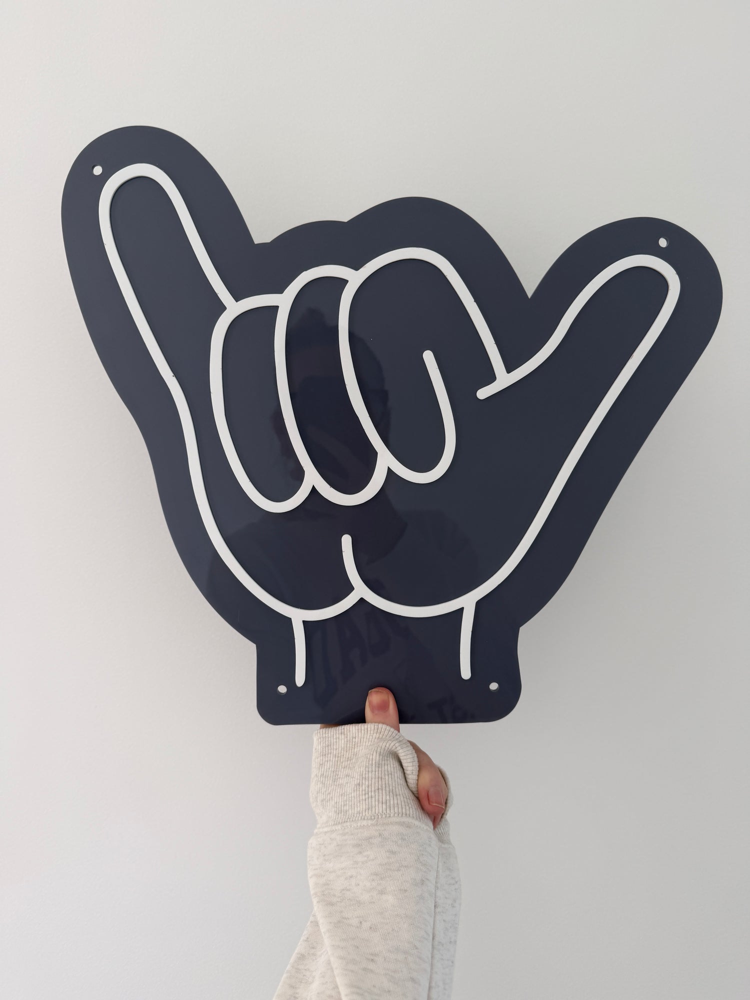 Acrylic Shaka and Peace Signs