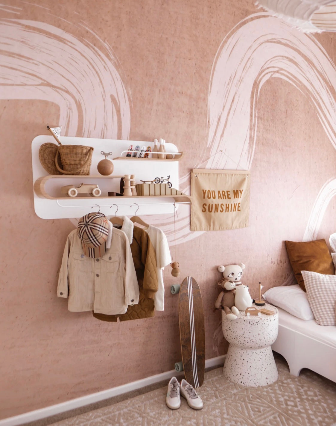 Limewash Mural