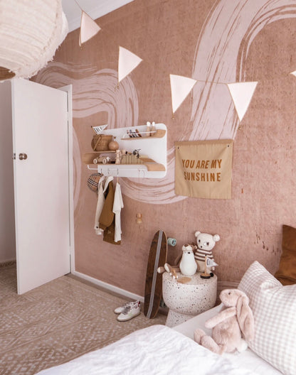 Limewash Mural