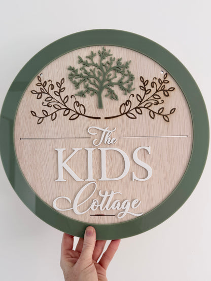 The Cottage Sign (Featured in Kyle Richards home)