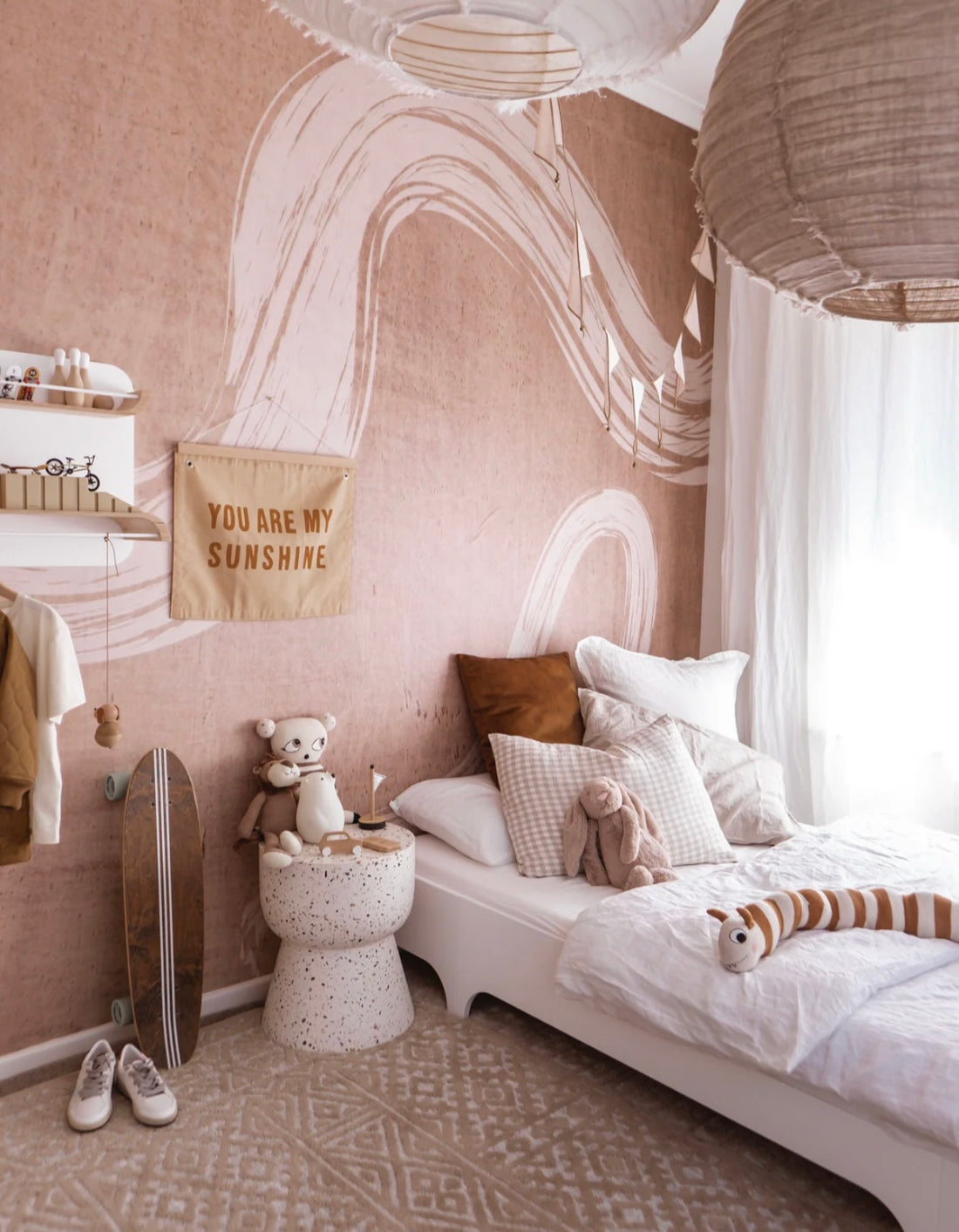 Limewash Mural