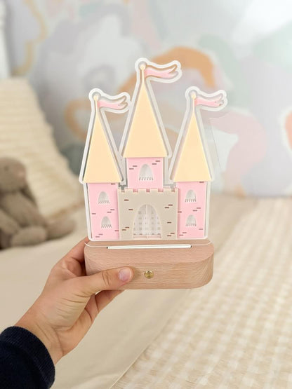 Colour POP Magical Castle Night Light – Customisable LED Fantasy Lamp