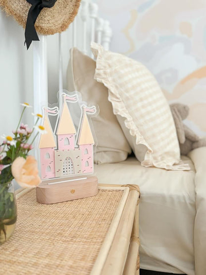 Colour POP Magical Castle Night Light – Customisable LED Fantasy Lamp