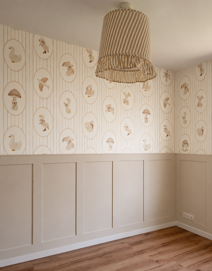 Heirloom Storybook Peel &amp; Stick Kids Wallpaper