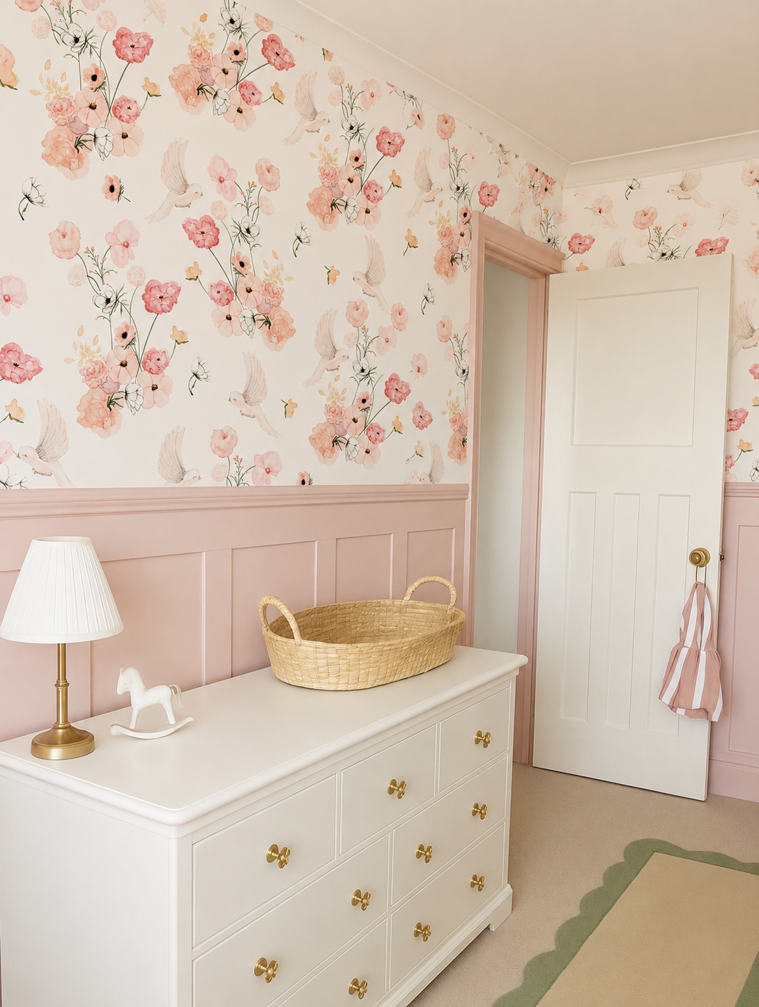 Songbird Peel &amp; Stick Kids Wallpaper