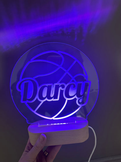 basketball night light 