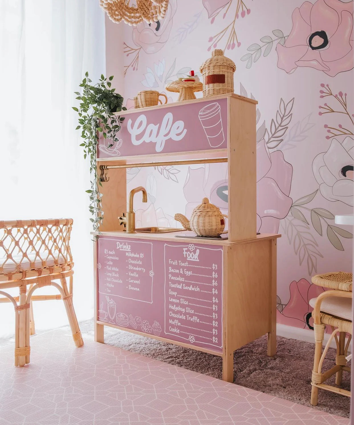 Shop Front Decals (for the rear of the IKEA DUKTIG play kitchen)