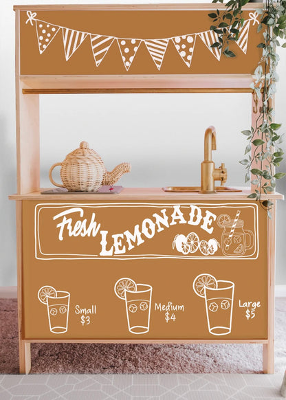 Shop Front Decals (for the rear of the IKEA DUKTIG play kitchen)
