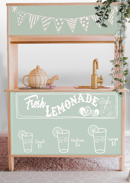 Shop Front Decals (for the rear of the IKEA DUKTIG play kitchen)