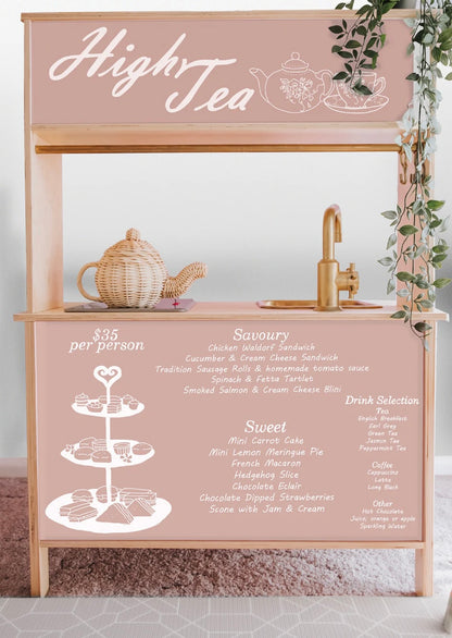 Shop Front Decals (for the rear of the IKEA DUKTIG play kitchen)