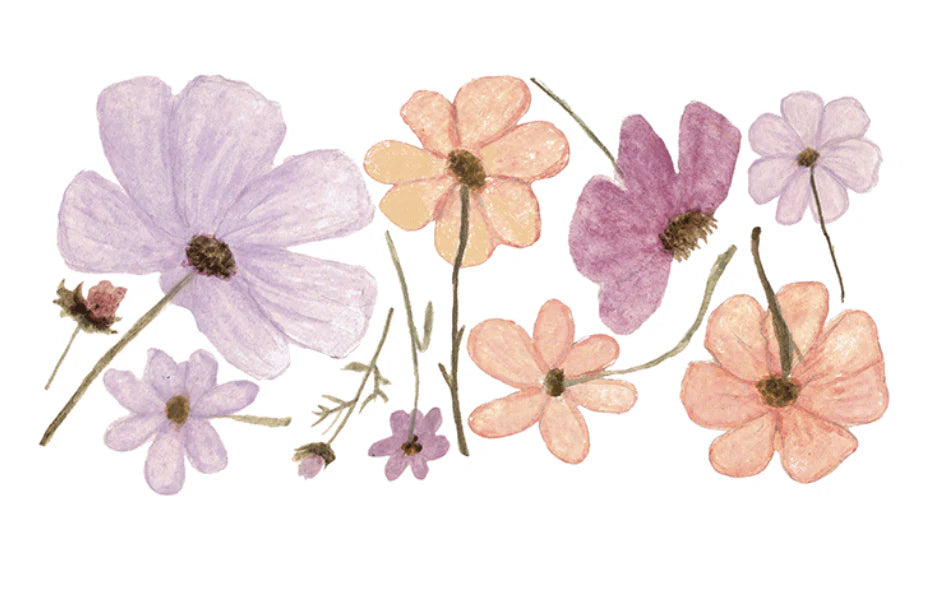 Wildflower Decals (two sizes)