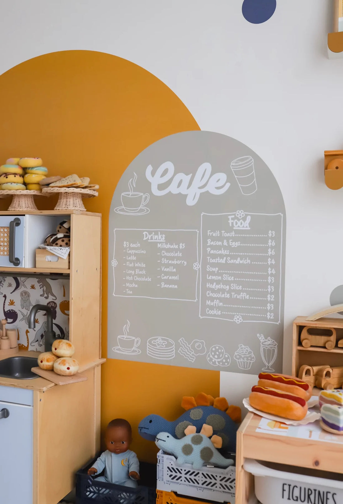 CAFE Arch Decals (several colourways) ✨PRE-ORDER: Shipping from mid-June 2025 ✨