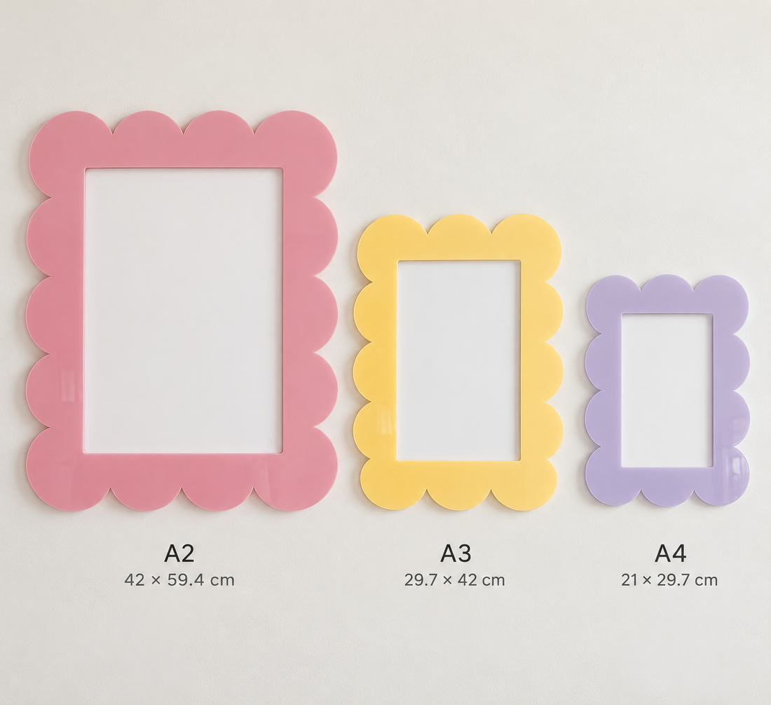 The Bubble Frame | Decorative Acrylic Art Frame