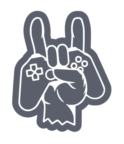 Gamer Hand Acrylic Wall Sign 🎮