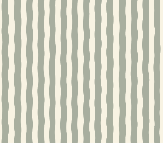 Wavy Stripe Peel &amp; Stick Kids Wallpaper