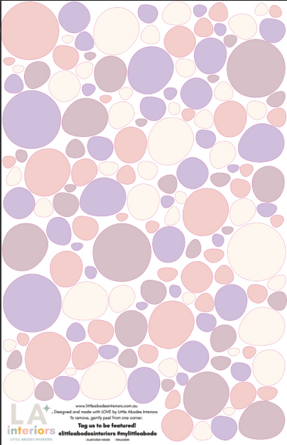 Bubbly Dot Wall Decals (Sheet of 132 dots)