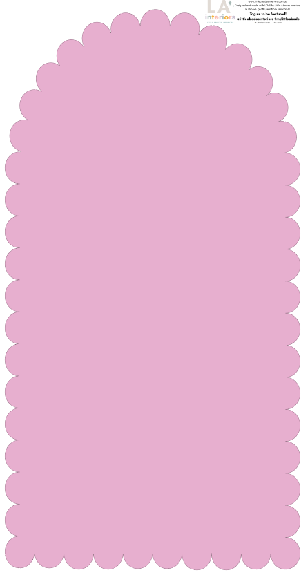 Scallop Block Colour Arch Decals (two sizes, several colourways)