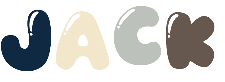 Custom Bubble Name Wall Decal | Personalised Kids Name Sticker