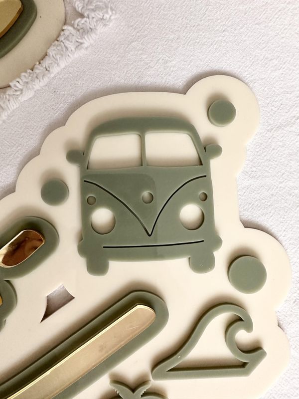 Kombi Plaque