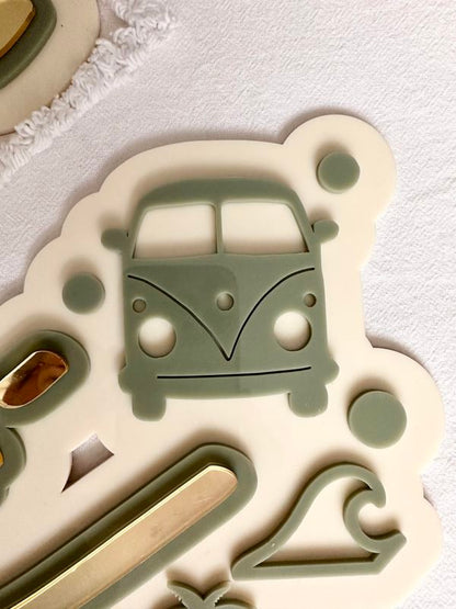 Kombi Plaque