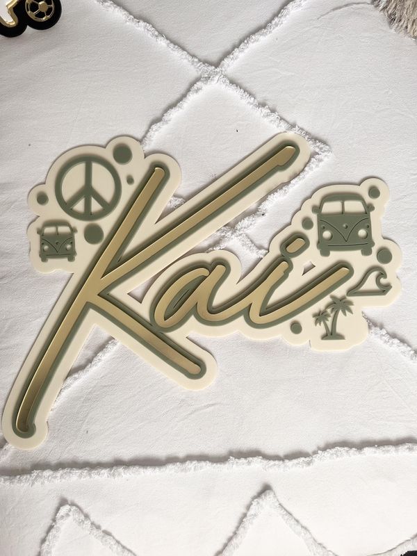 Kombi Plaque