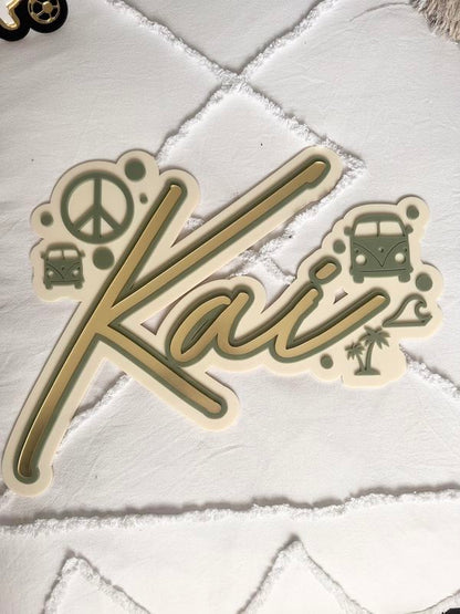 Kombi Plaque