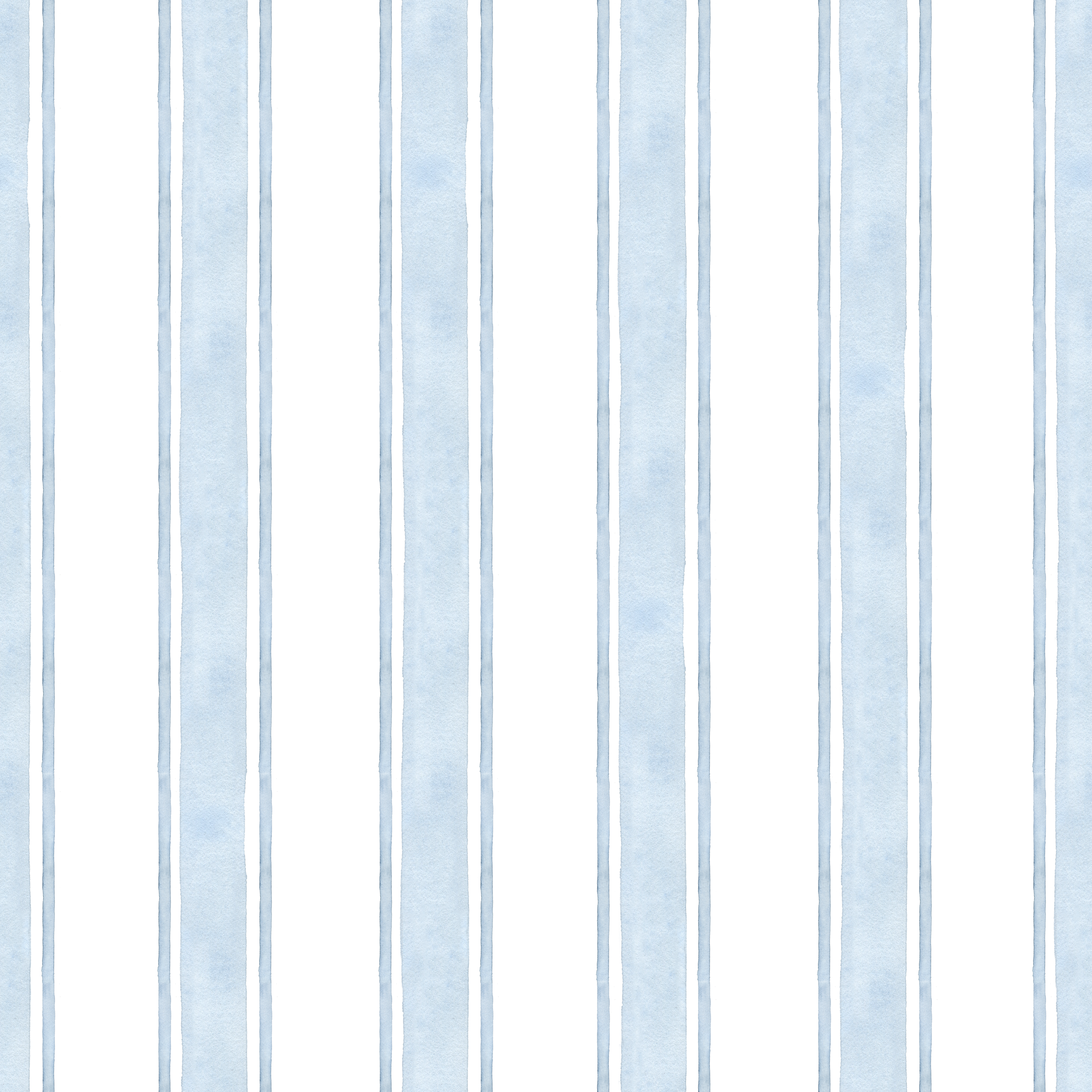 Soft Blue Stripe Wallpaper for Boys and Girls Bedrooms