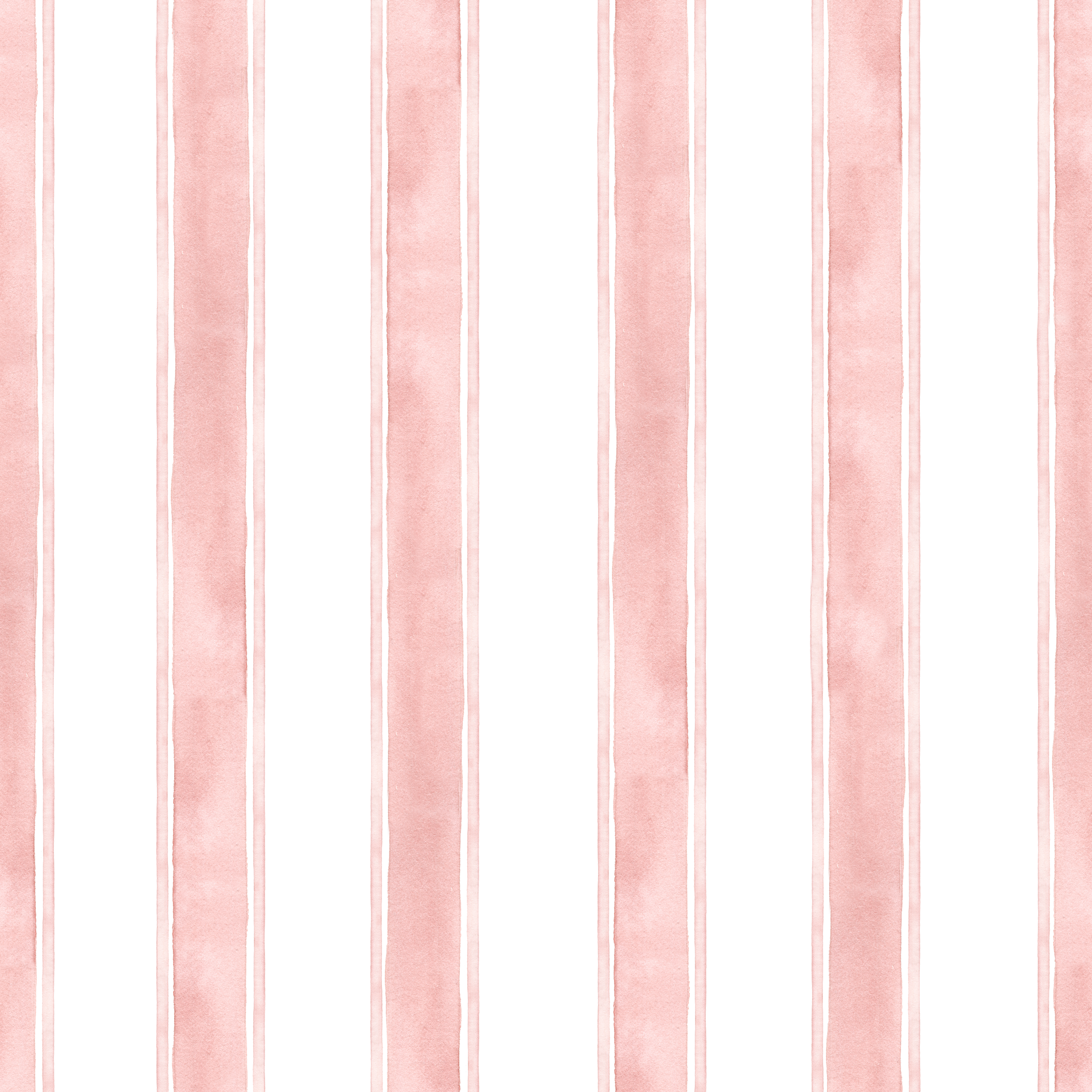 Pink Stripe Wallpaper for Girls Bedroom and Nursery Decor