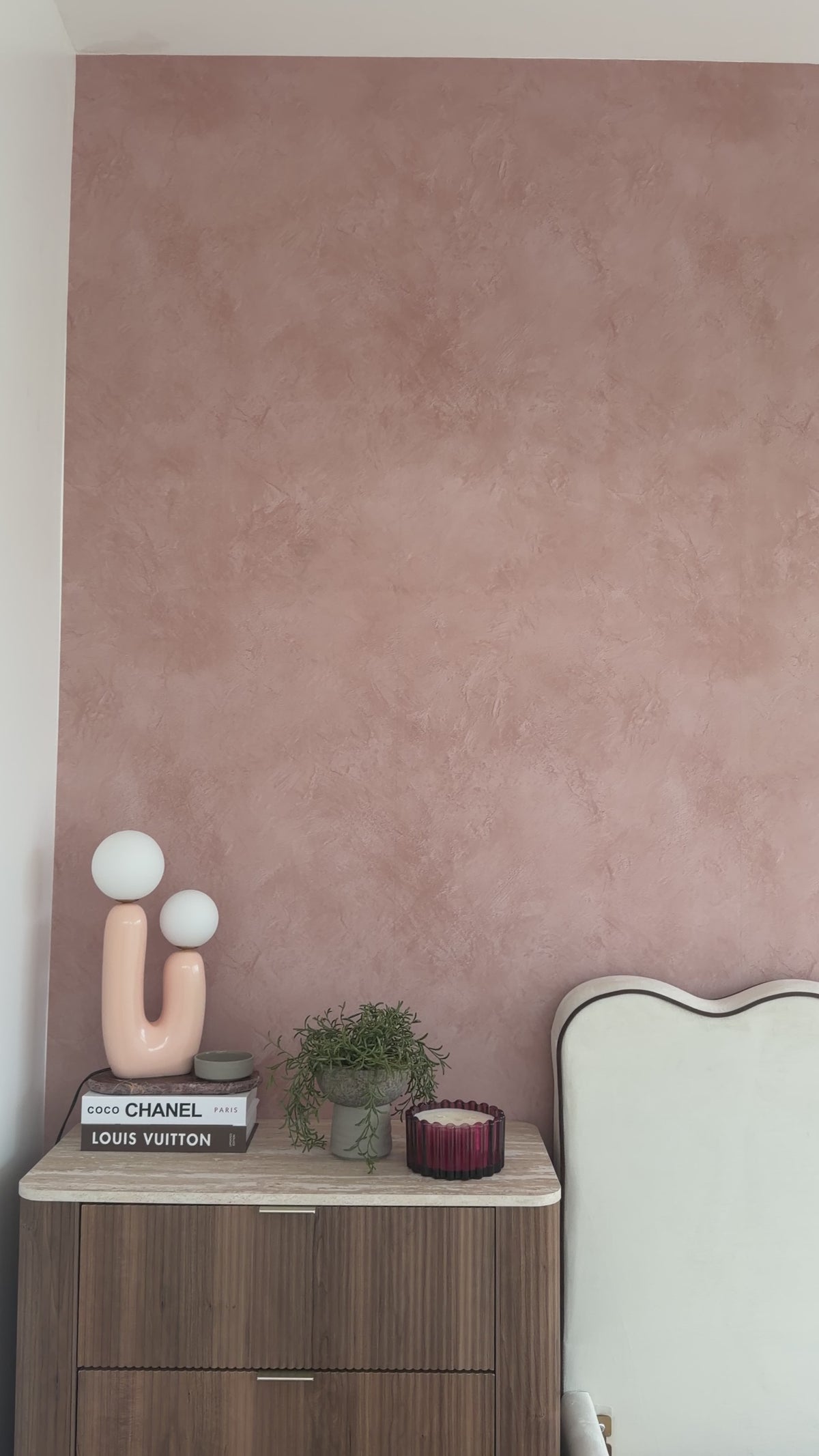 Rosé Plaster Peel &amp; Stick Wallpaper