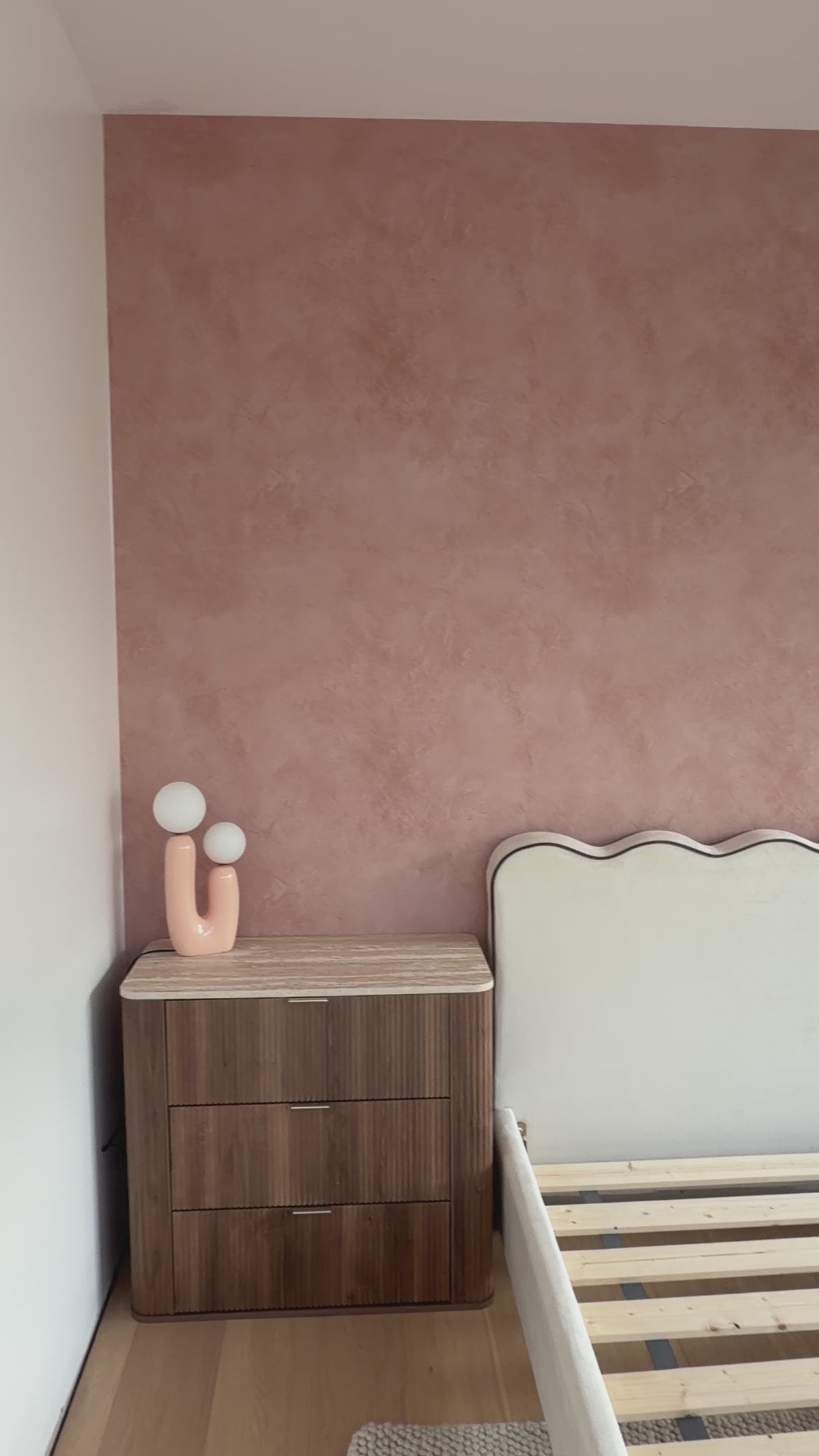 Rosé Plaster Peel &amp; Stick Wallpaper
